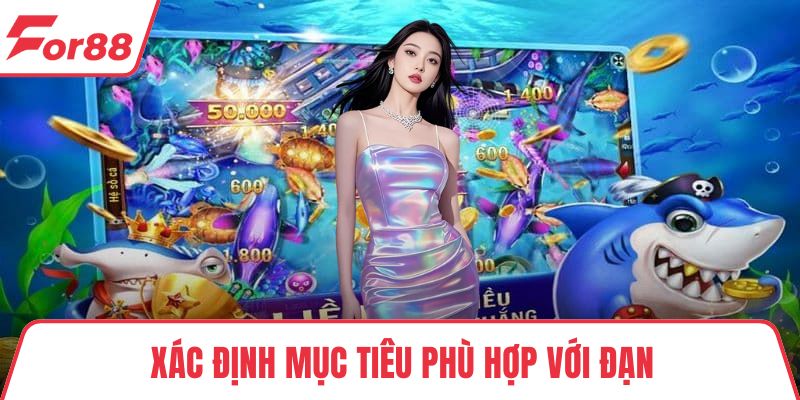 Xác định mục tiêu phù hợp với đạn